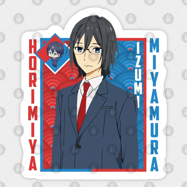 Horimiya - Izumi Miyamura Sticker by InalZ